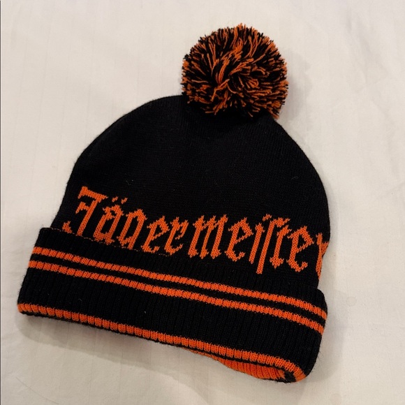 Jagermeister Other - Jagermeister Black and Orange winter tuque